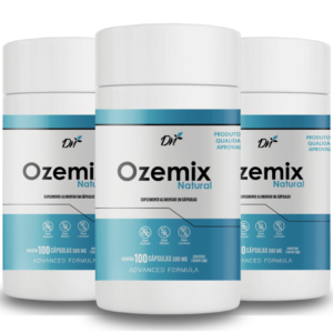 Ozemix Nutural 100 Capsulas - 3 Potes