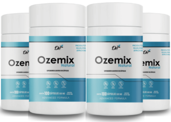 COMBO PROMOCIONAL – 4x Ozemix 100 Capsulas + Brinde